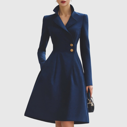 Andrea - Women's Tailored Coat Dress