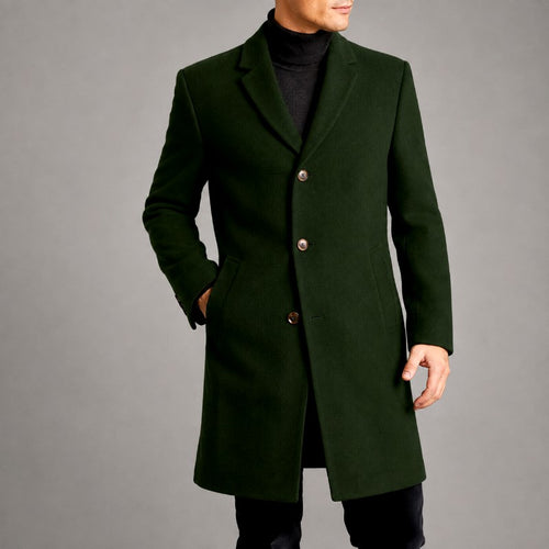 Bellamy - Men's Single-Breasted Mid-Length Tailored Coat 2