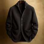 Falco - Men's Ribbed Shawl Collar Cardigan 1