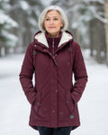Janna - Women's Reversible Sherpa Parka with Long Silhouette