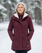 Janna - Women's Reversible Sherpa Parka with Long Silhouette