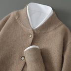 Ken - Men's Cashmere Button-Front Cardigan with Ribbed Cuffs