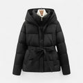 Kylie - Women's Quilted Puffer Jacket with Belted Waist