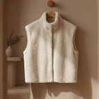 Lucinda - Women's Sherpa Open Cardigan Vest