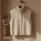 Lucinda - Women's Sherpa Open Cardigan Vest