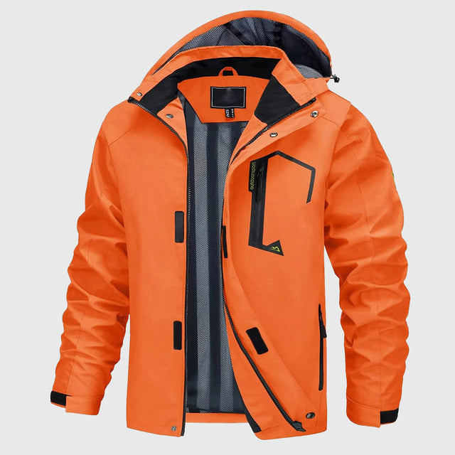 Rowan - Men's Waterproof Hooded Shell Jacket